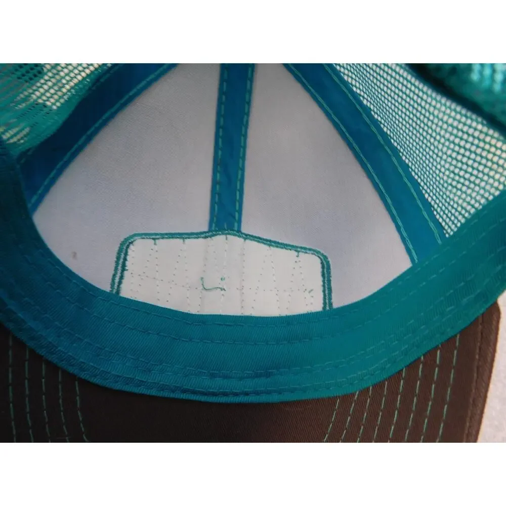 Colorado Trucker Hat Teal Mesh Back Unisex Cap